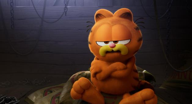Garfield in Sony Pictures’ GARFIELD – EINE EXTRA PORTION ABENTEUER © 2023 Project G Productions, LLC